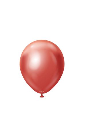 Krom Balon Kalisan 5" Kırmızı 100'lü