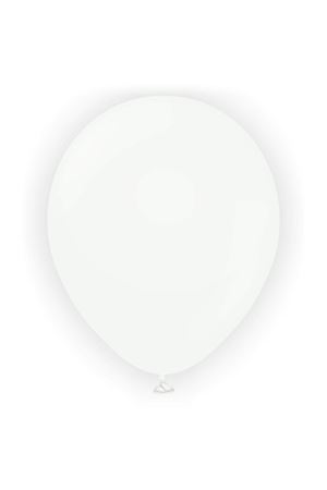 Balon Pastel Kalisan 12" Beyaz