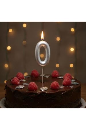 Rakam Mum 0 Yaş Gümüş