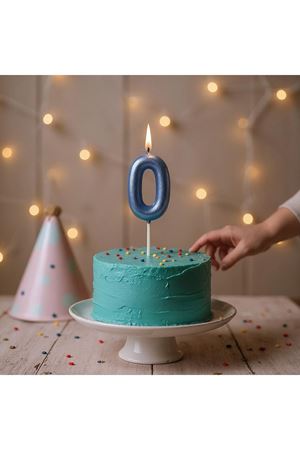 Rakam Mum 0 Yaş Mavi