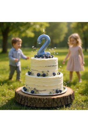 Rakam Mum 2 Yaş Mavi