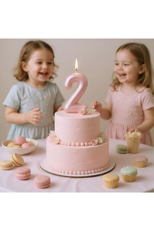 Rakam Mum 2 Yaş Pembe