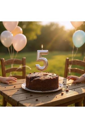 Rakam Mum 5 Yaş Pembe