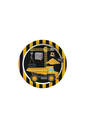 İnşaat Lisanslı Karton Tabak