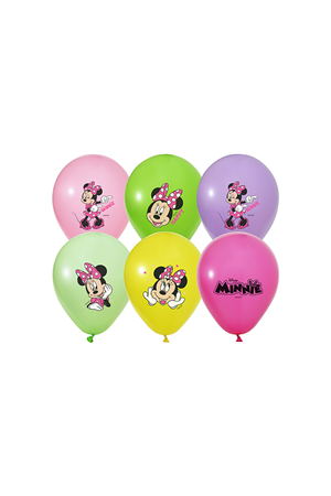 Minnie Baskılı Balon 50'li