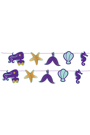 Pırıltılı Deniz Kızı Özel Kesim Banner