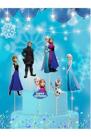 Pasta Süsü Kürdan Frozen 6'lı