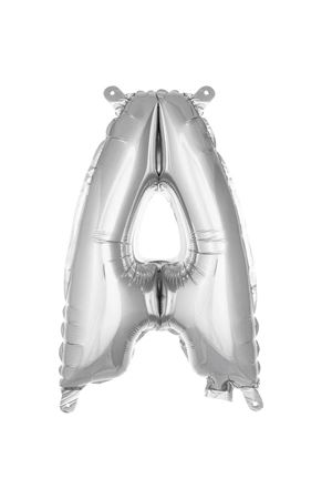 A Harf Folyo Balon Gümüş 76 cm