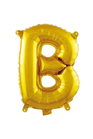 B Harf Folyo Balon Gold 76 cm