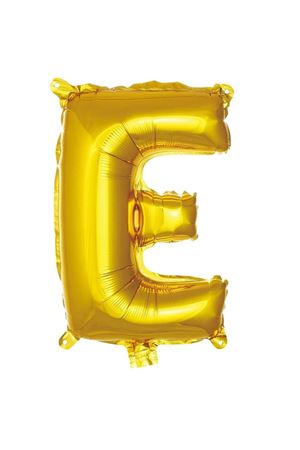 E Harf Folyo Balon Gold 76 cm