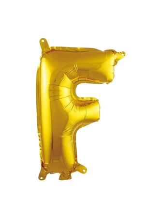 F Harf Folyo Balon Gold 76 cm