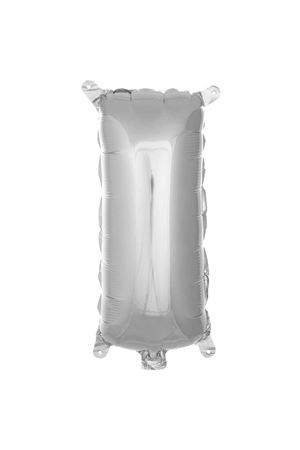 I Harf Folyo Balon Gümüş 76 cm