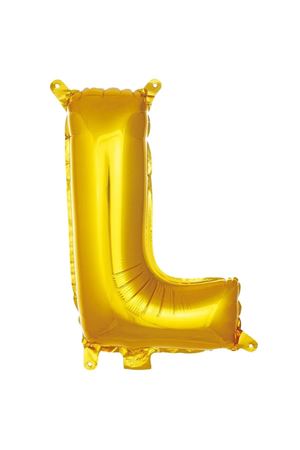 L Harf Folyo Balon Gold 76 cm