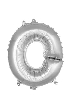 O Harf Folyo Balon Gümüş 76 cm