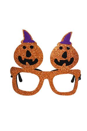 Gözlük 23506 Halloween Şapkalı Balkabağı