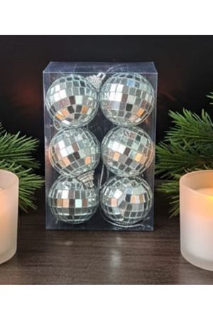 Yılbaşı Çam Ağacı Süsü Aynalı Disko Topu 4 cm 6421-26