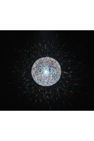 Işıklı Küre Yılbaşı Dekor Figürü 50 CM 6449-31