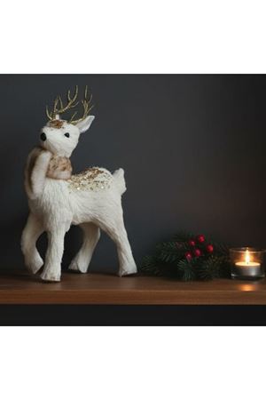 Geyik Yılbaşı Dekor Figürü 7108-3 35 cm