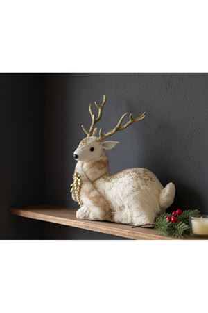 Geyik Yılbaşı Dekor Figürü 7108-6 30 cm