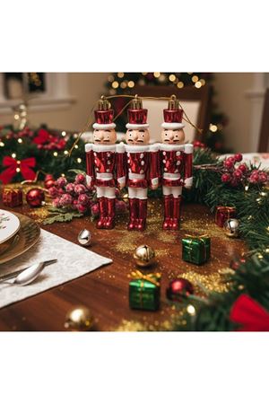 Yılbaşı Ağaç Süsü Kurşun Asker Kutulu 3'lü Eng-231