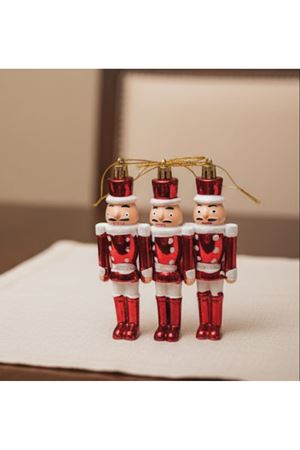 Yılbaşı Ağaç Süsü Kurşun Asker Kutulu 3'lü Eng-231