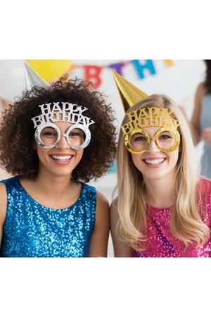 Parti Gözlüğü Happy Birthday 2117-5