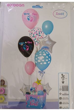 Balon Standı 142407 Cinsiyet Sepetli