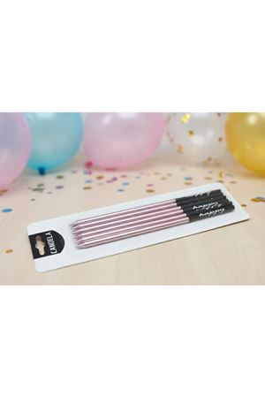 Pasta Mumu S6909-6 İnce 6'lı Metalik