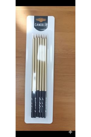 Pasta Mumu S6909-6 İnce 6'lı Metalik