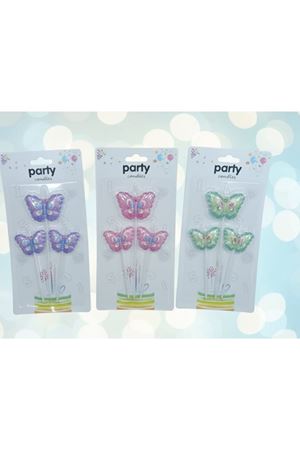 Pasta Mumu S6909-13 Kelebek 3'lü Set