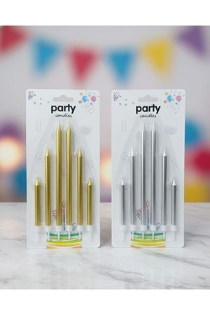 Pasta Mumu S6909-18 Metalik 6'lı Dekor Set