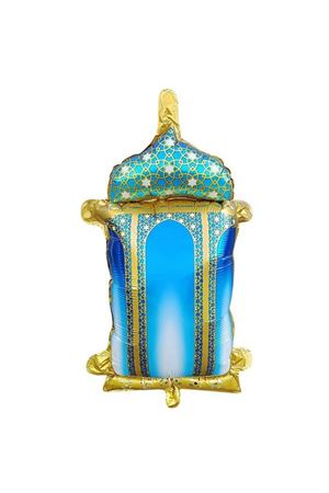 Kandil Figürlü Folyo Balon Mavi