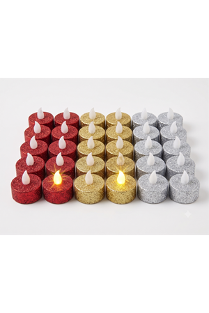 Led Mum 9338-5 Yuvarlak Simli