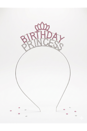 Taç Metal 1672-5 Birthday Princess Taşlı