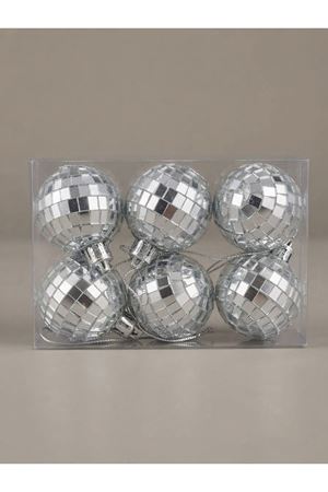 Disco Topu 9192-7 3 cm 6'lı Gümüş