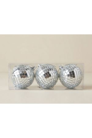 Disco Topu 9192-11 8 cm 3'lü Gümüş
