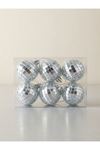 Disco Topu 9192-8 4 cm 6'lı Gümüş