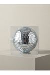 Disco Topu 9192-14 15 cm Tekli Gümüş